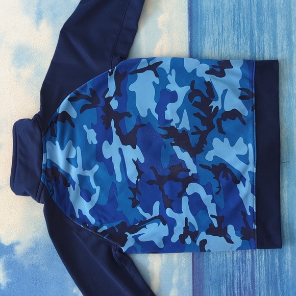 5-6Y NIKE blue camo jacket - Picture 5 of 9